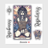 Ropelovers Kartenaufkleber-Set Aufkleber (Blatt)