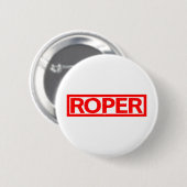 Roper-Briefmarke Button (Vorne & Hinten)