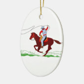 Roper Keramik Ornament (Links)