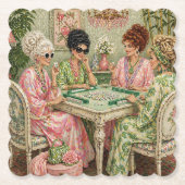 Roper Romp Mahjong Party Untersetzer (Vorderseite)