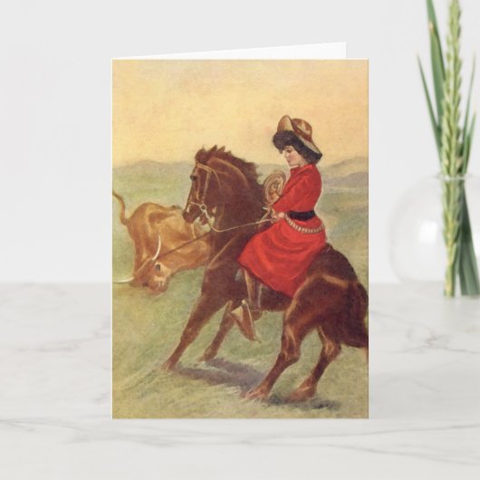 Ropin Mädchen Karte (Vorderseite)