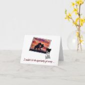 Roping Cowboy Happy Birthday Card Karte (Gelbe Blume)