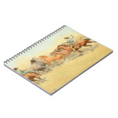 Roping Horses, 1945 von Maynard Dixon Notizblock (Linke Seite)