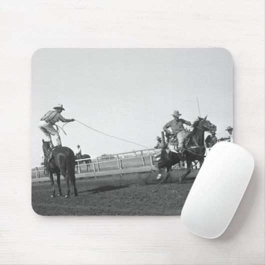 Roping Pferd Mousepad (Mit Mouse)