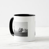 Roping Pferd Tasse (Vorderseite Links)