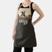 Roping Roundup Cowboy Rodeo Personalisiert anzeige Schürze (InSitu)
