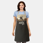 Roping Roundup Cowboy Rodeo Personalisiert anzeige Schürze (Getragen)