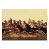 Roping Wild Horses von James Walker (Vorderseite (Horizontal))