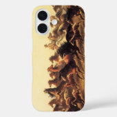 Roping Wild Horses von James Walker Case-Mate iPhone Hülle (Rückseite)