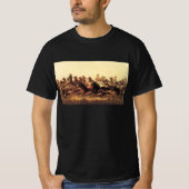 Roping Wild Horses von James Walker T-Shirt (Vorderseite)