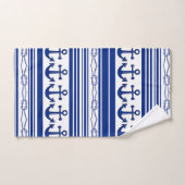 Ropings und Streifen Badhandtuch Set (Handtuch)