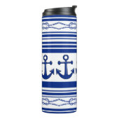 Ropings und Streifen Thermosbecher (Nach links gedreht)