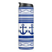 Ropings und Streifen Thermosbecher (Nach rechts gedreht)