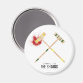 Roque Mallet Swing Magnet (Vorderseite/Rückseite)