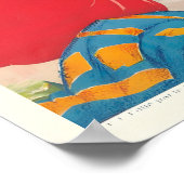 Roquebrune-Cap-Martin Cote d'Azur France PLM Poster (Ecke)