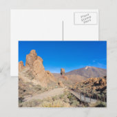 Roques de Garcia Postkarte (Vorne/Hinten)
