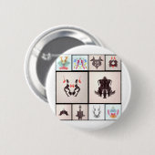 Ror All Coll Drei Button (Vorne & Hinten)