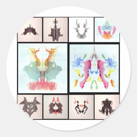 Ror All Coll Seven Runder Aufkleber (Vorderseite)