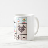 Ror aller Coll sechs Kaffeetasse (VorderseiteRechts)