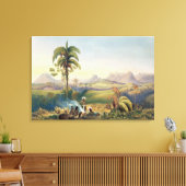 Roraima, ein bemerkenswertes Gebirge des Sandstein Leinwanddruck (Insitu (Wohnzimmer))