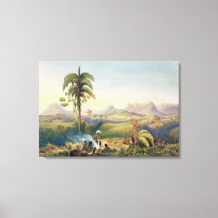 Roraima, eine bemerkenswerte Strecke der Leinwanddruck