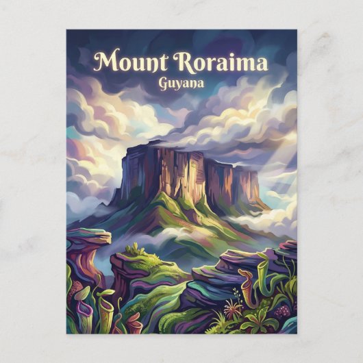 Roraima Guyana Postkarte (Vorderseite)