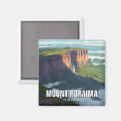 Roraima Venezuala Magnet (Vorderseite/Rückseite)