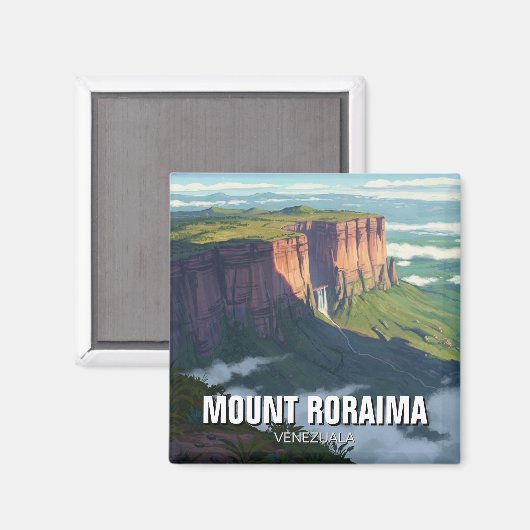 Roraima Venezuala Magnet (Vorderseite/Rückseite)