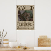 RORANORA ZORO Ein Stück Gewollt Poster (Küche)