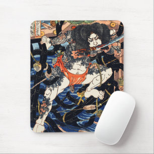 Rori Hakucho Chojun von Utagawa Kuniyoshi Mousepad