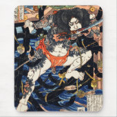 Rori Hakucho Chojun von Utagawa Kuniyoshi Mousepad (Vorne)