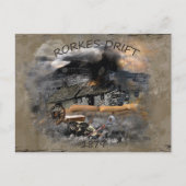 Rorkes-Kampf 1879 Postkarte (Vorderseite)