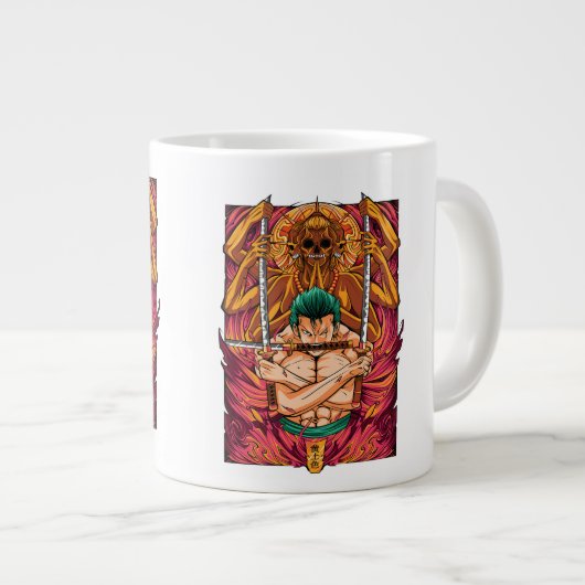 Roronoa Zoro One Piece Jumbo-Tasse (Vorderseite Rechts)