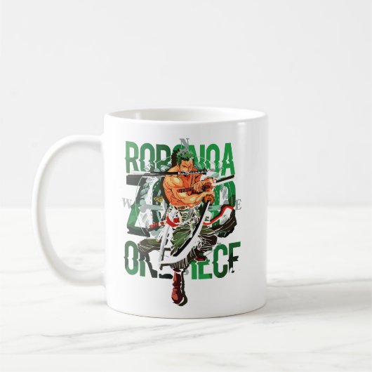 Roronoa Zoro One Piece Kaffeetasse (Links)
