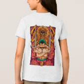 Roronoa Zoro One Piece Tri-Blend Shirt (Rückseite)