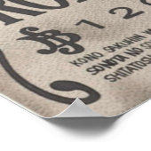 Roronoa Zoro Poster (Ecke)