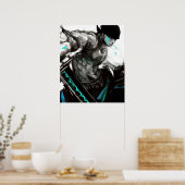 RORONOA ZORRO ARTWORK DESIGNEY MERCH POSTER (Küche)