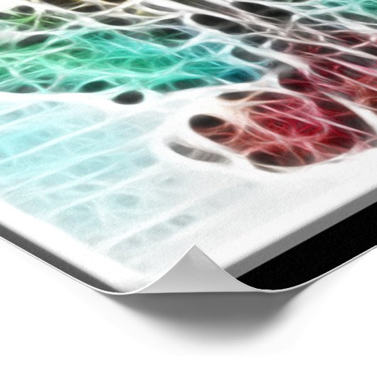 Rors Nine Fraktal Poster (Ecke)