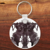 Rorschach Blot 4 Schlüsselanhänger (Vorderseite)