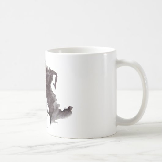 Rorschach Fleck 4 Kaffeetasse (Rechts)