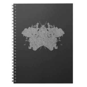 Rorschach Ink Blot Test Psychology Notizblock