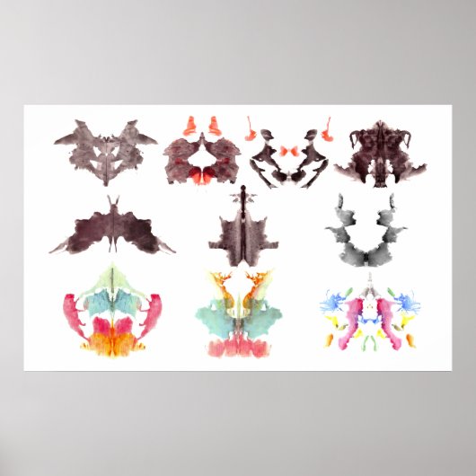 Rorschach Ink Blots Poster (Vorne)