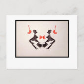Rorschach Inkblot 3,0 Postkarte (Vorderseite)