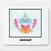Rorschach Inkblot 8 Mousepad (Vorne)