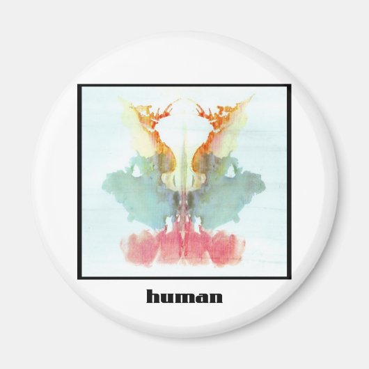 Rorschach Inkblot 9 Magnet (Vorne)