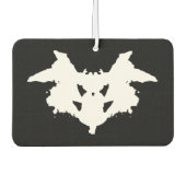 Rorschach Inkblot Autolufterfrischer (Vorderseite)