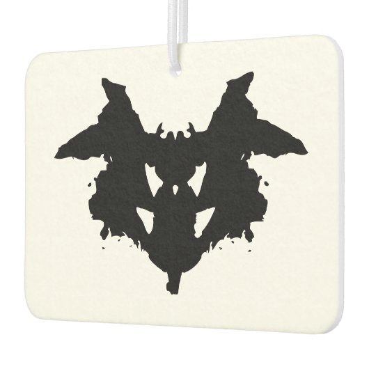 Rorschach Inkblot Autolufterfrischer (Links)