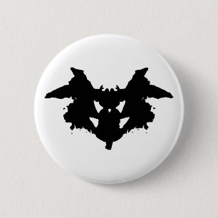 Rorschach Inkblot Button