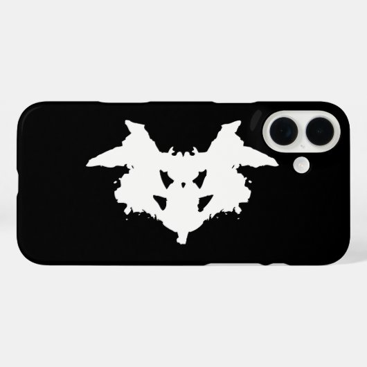 Rorschach Inkblot Case-Mate iPhone Hülle (Rückseite (Horizontal))