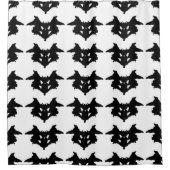 Rorschach Inkblot Duschvorhang (Vorderseite)